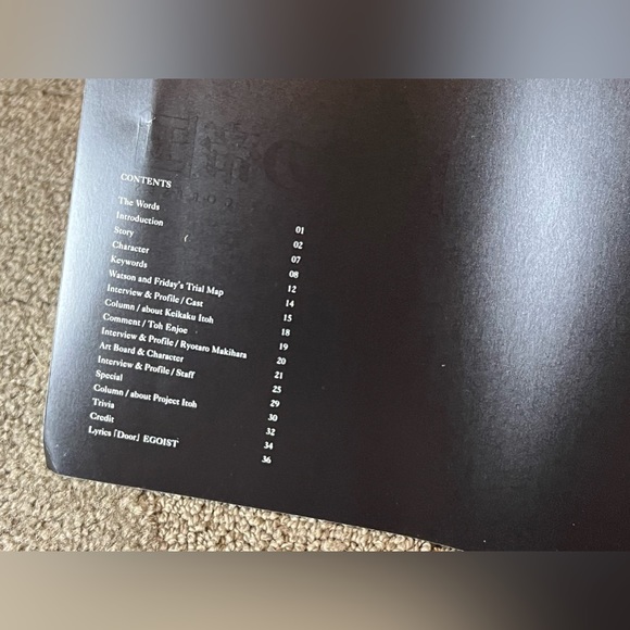 Shisha no Teikoku The Empire of Corpses Program Book Anime Art Guide Japan Toho - Picture 6 of 16